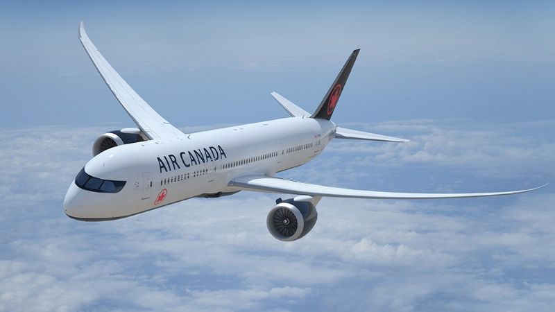 travel RTW air canada airplane