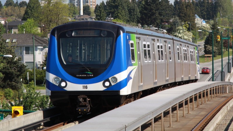 ravel RTW skytrain in operation