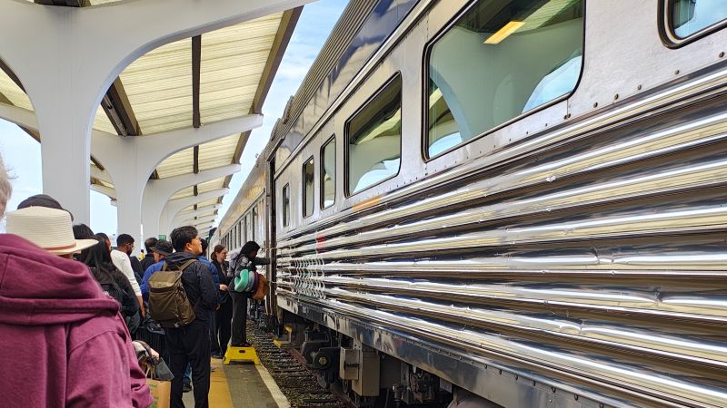 travel RTW via rail canada onboard