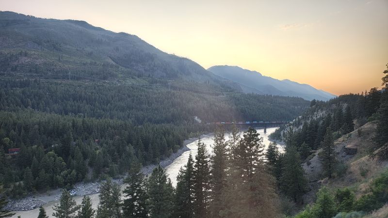 travel TW via rail canada scene
