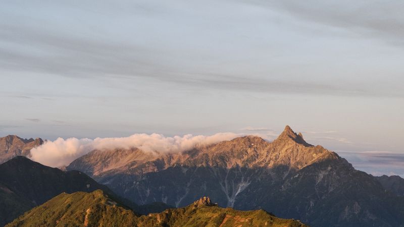 mt.yarigadake_in_the_morning