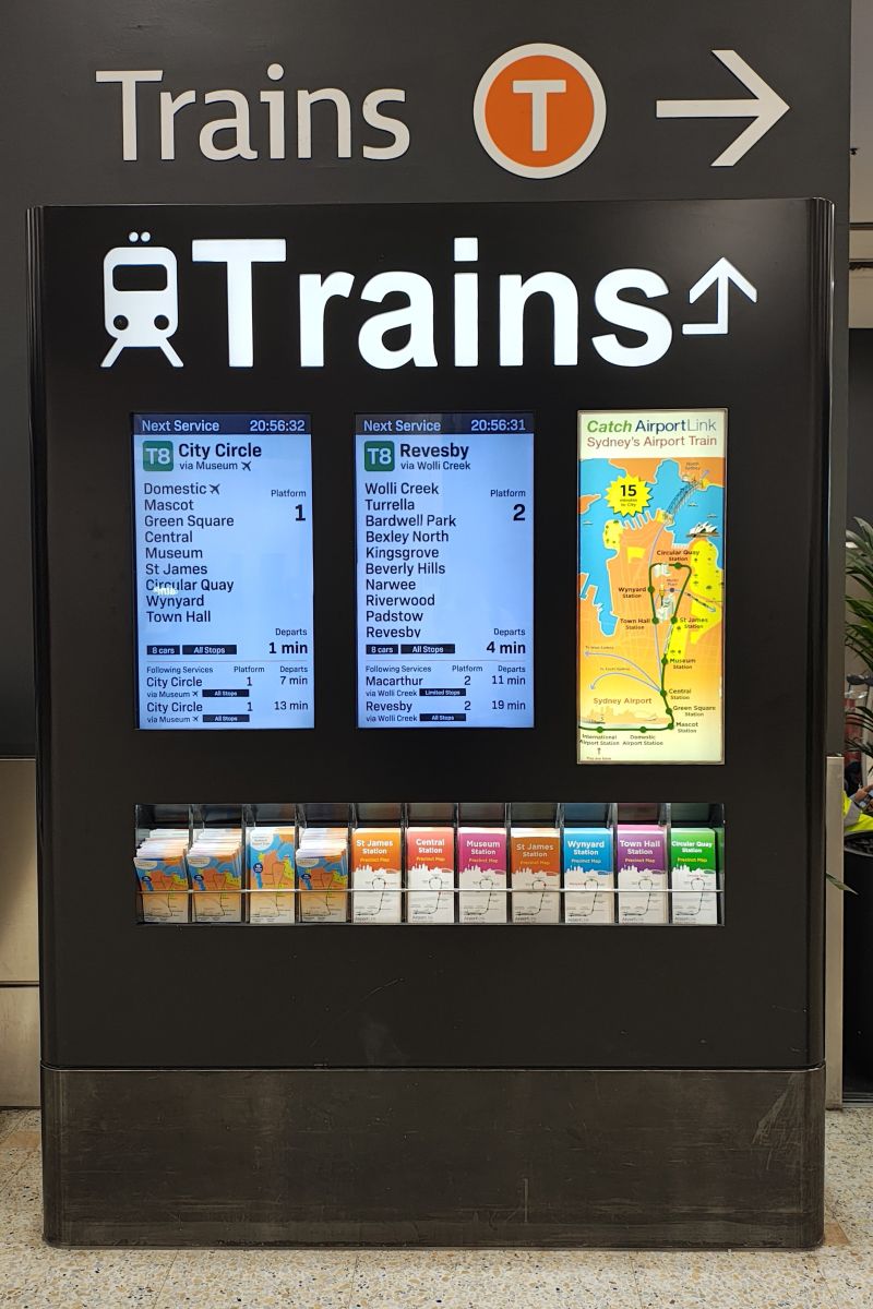 sydney airport t8 information