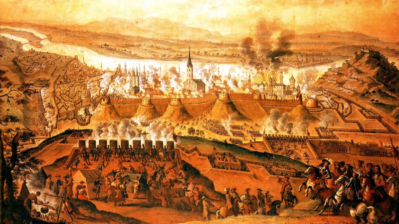 The Siege of Buda in 1686