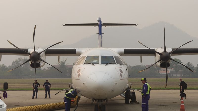 ラオス航空のATR 72-600